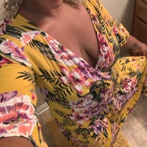 Summer flower dress